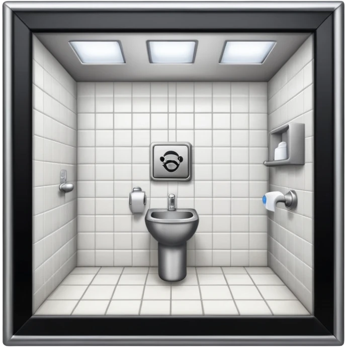 public restroom emoji