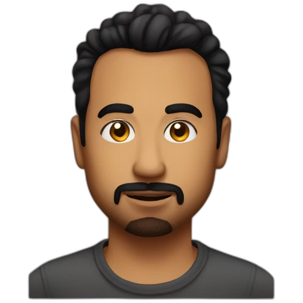 kal penn with a goatee emoji