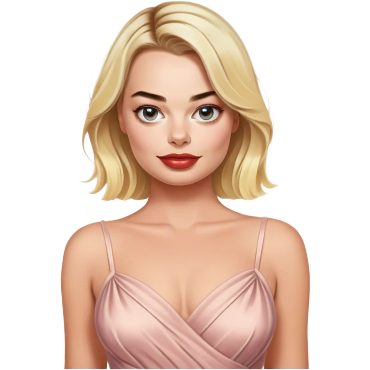 margot robbie in the wolf of walls street emoji