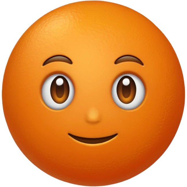 orange emoji