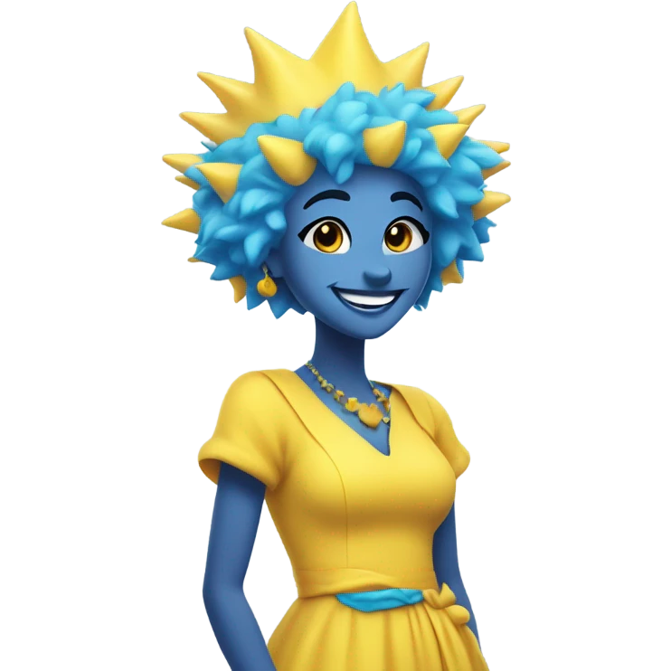 Joy from inside out  emoji