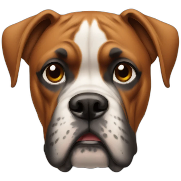 Boxer dog emoji
