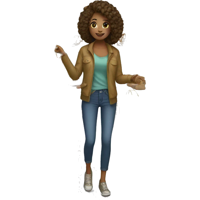 Girl shopping  emoji