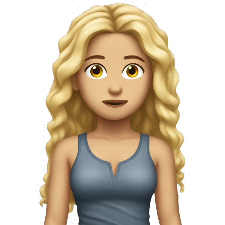 Sad Shakira emoji