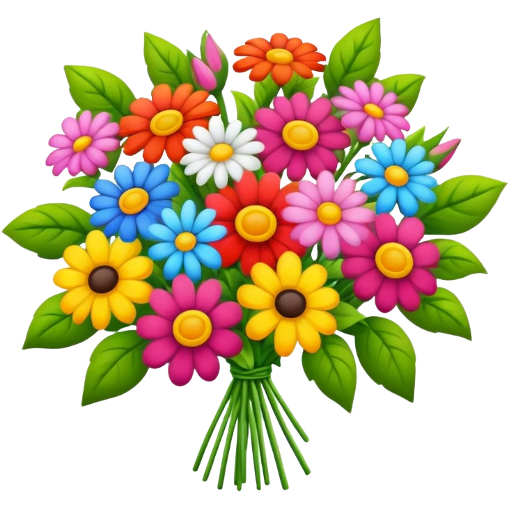 bouquet of flowers emoji