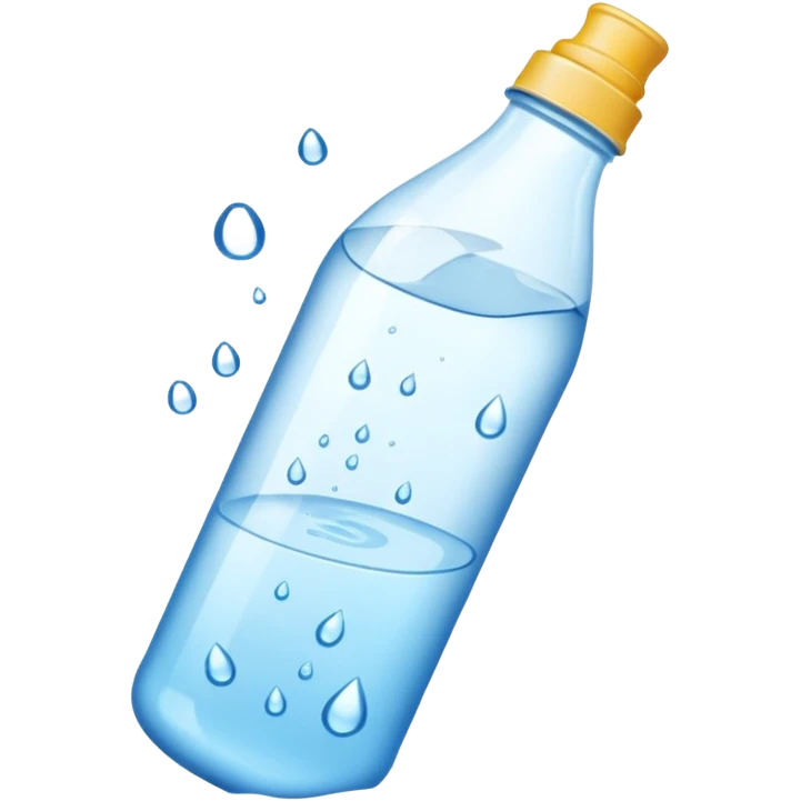 bottle spilling water emoji