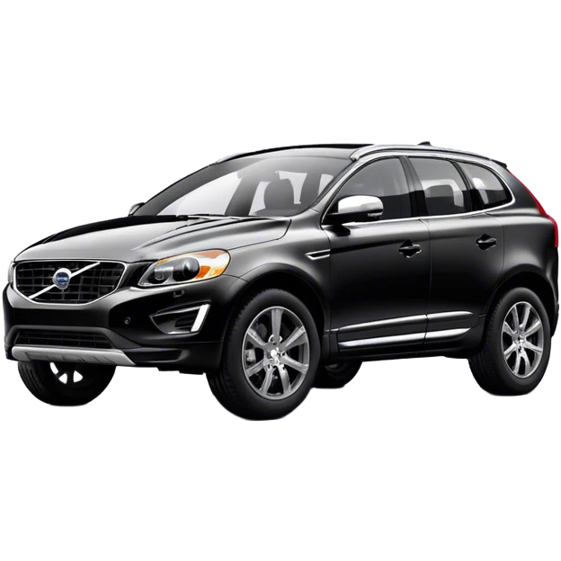 Black Volvo xc60 emoji