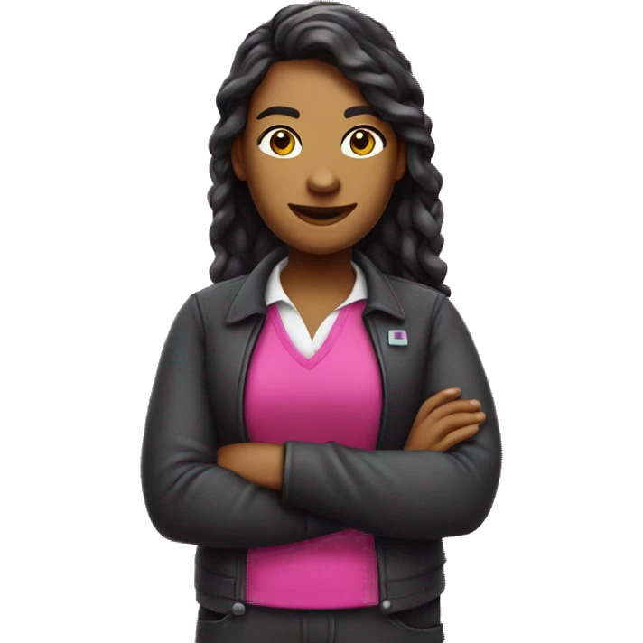 full body picture of tmobile company worker emoji