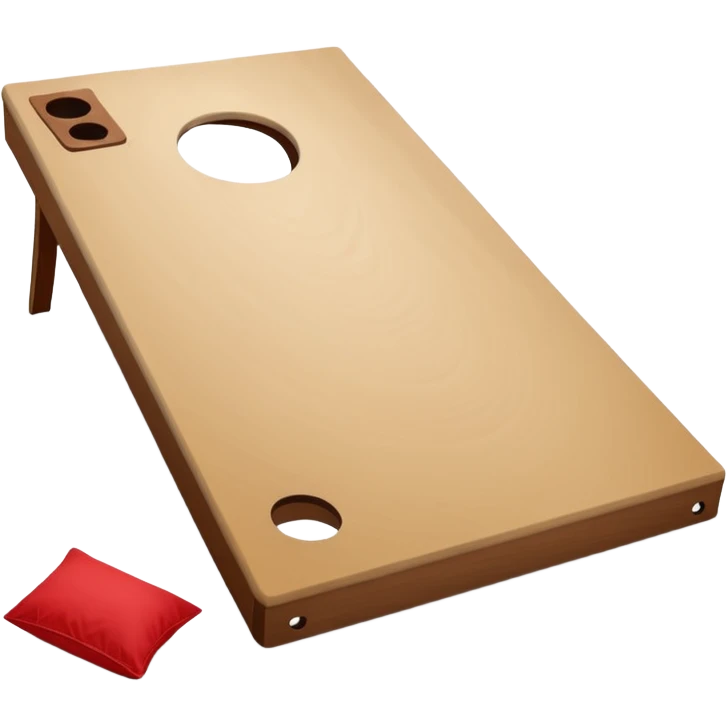 Cornhole board emoji