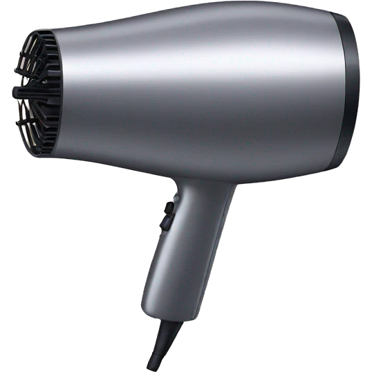 hair dryer emoji