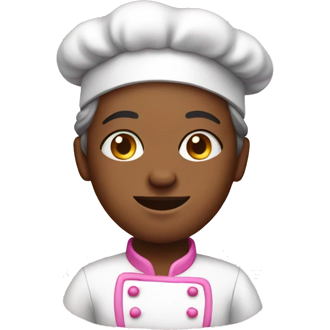Pink cook  emoji