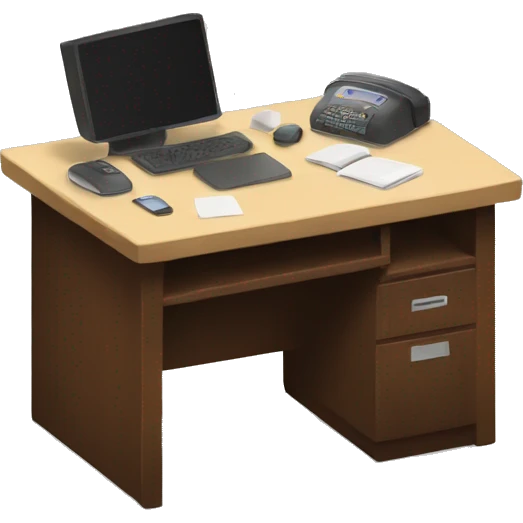 Ouiji desk emoji