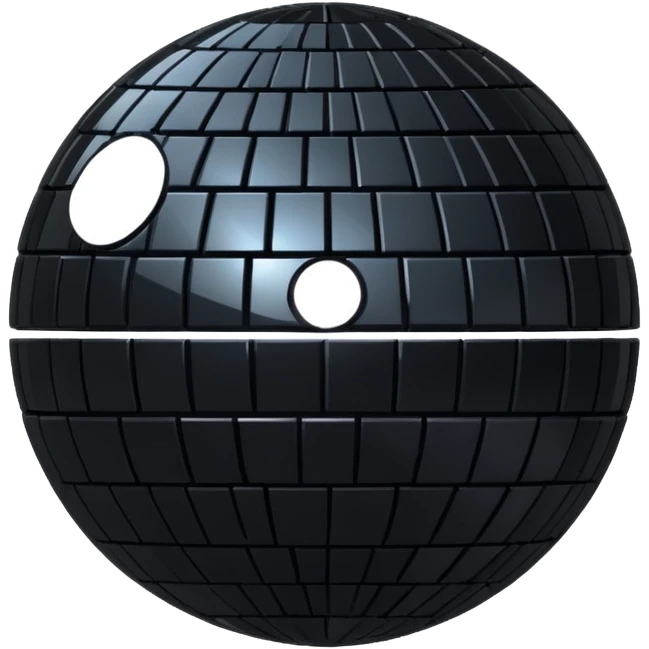 black sparkling disco ball emoji