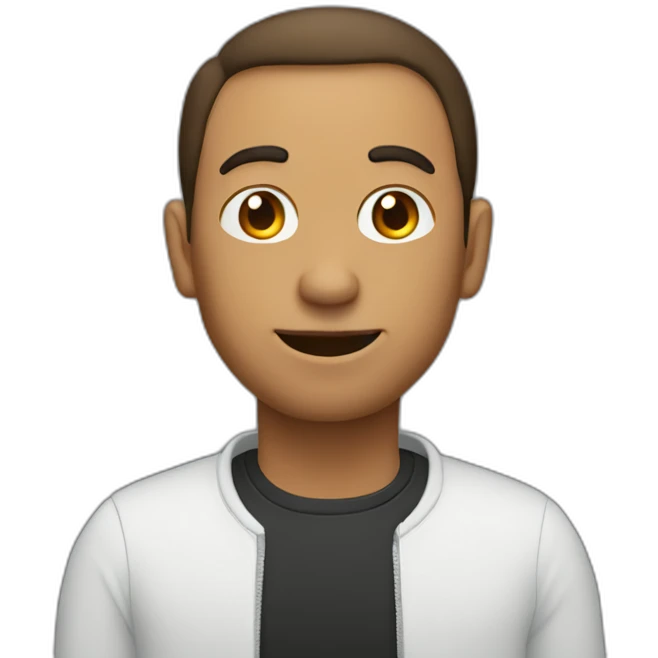 man without arms and legs emoji