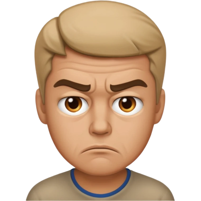 frustrated emoji