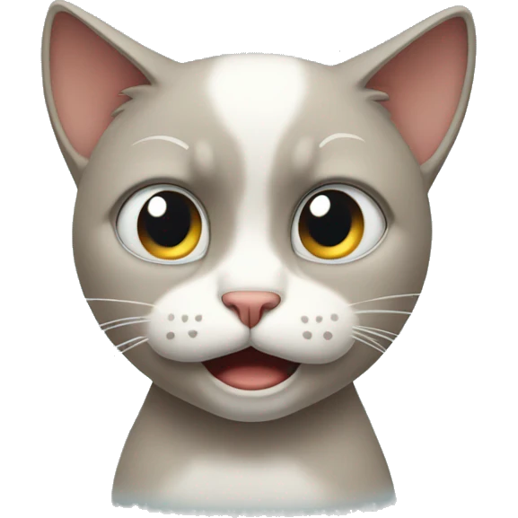 confused cat crying emoji