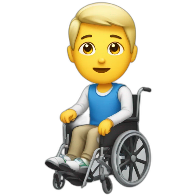 disabled person emoji