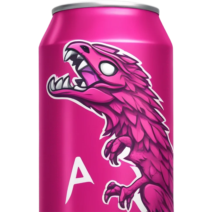 Rasperry raptor Energy Drink  emoji