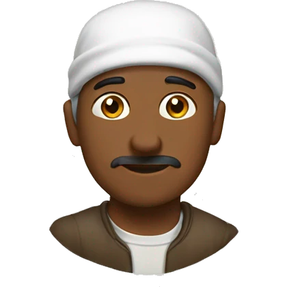 коричневый пудель emoji