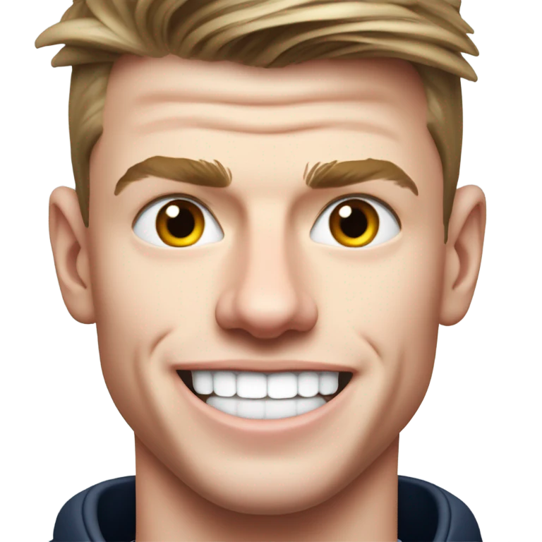 Max Verstappen missing half his teeth emoji