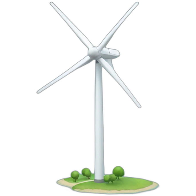 floating wind turbine emoji