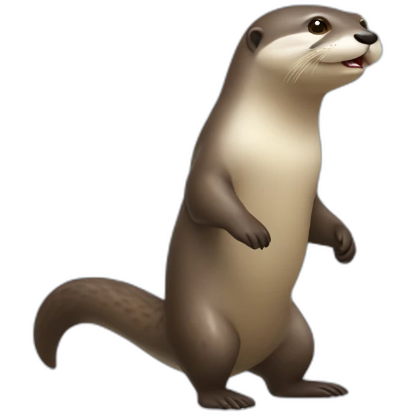 loutre qui danse emoji