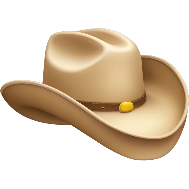 beige cowboy hat emoji