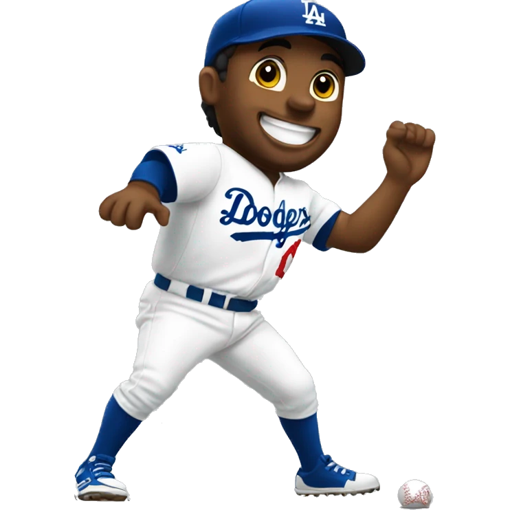 LA dodgers happy birthday  emoji