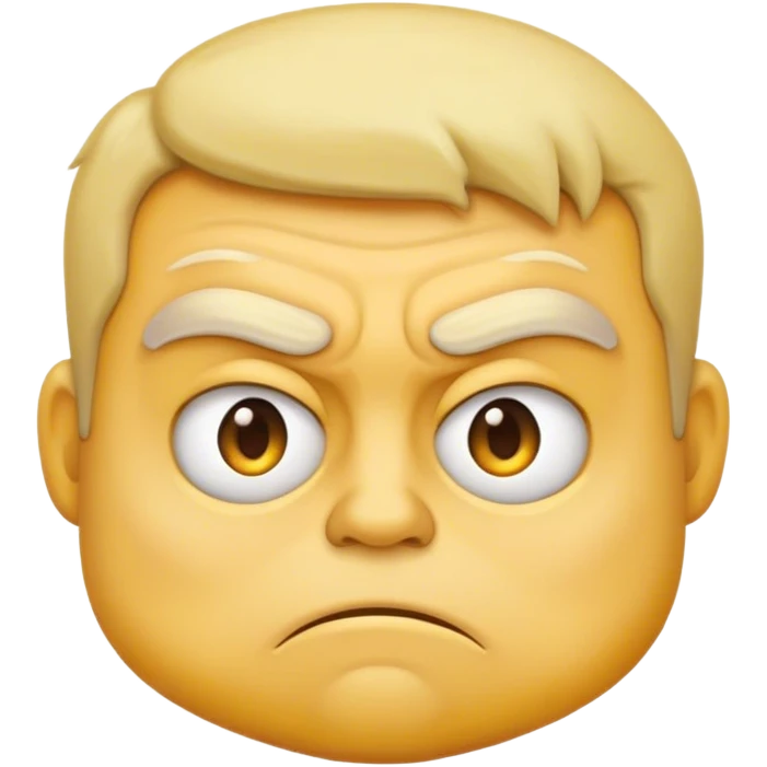 grumpy emoji emoji