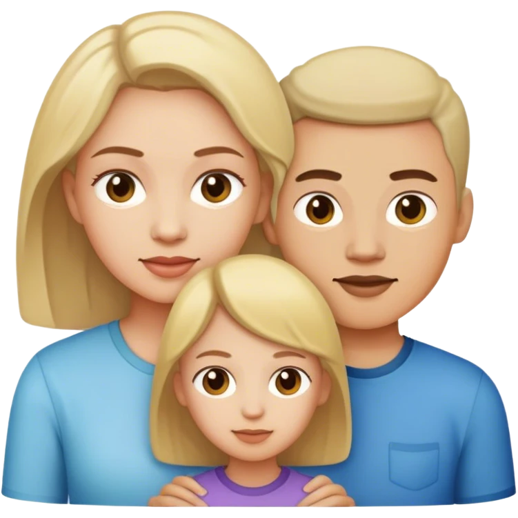 Mom with girl and boy emoji