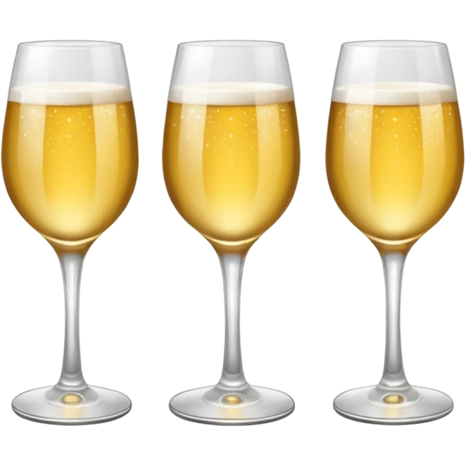 Halal alcohol and glasses emoji