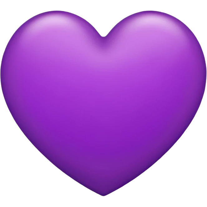 heart emoji with red outline and purple fill emoji