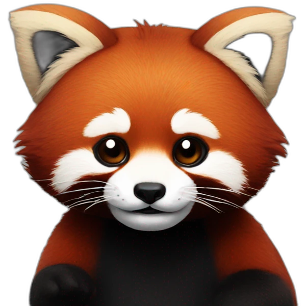 Trump as red panda emoji