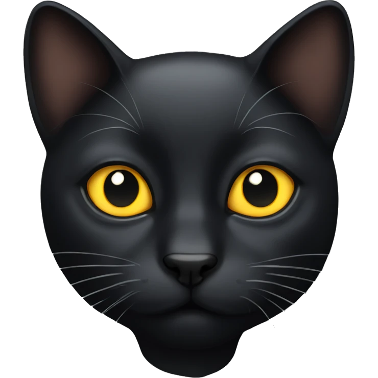 Black cat emoji