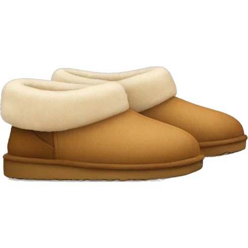UGG slippers  emoji