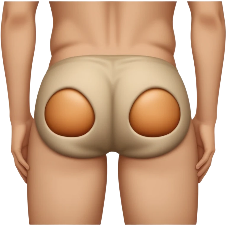 Holding butt  emoji