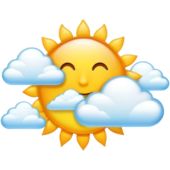 Sunny day  emoji