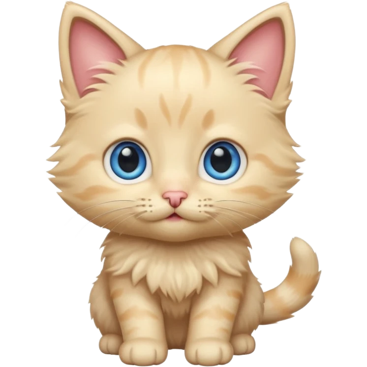 blonde kitten emoji