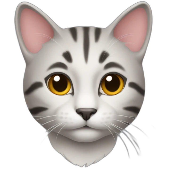 Cat 3/4 view emoji