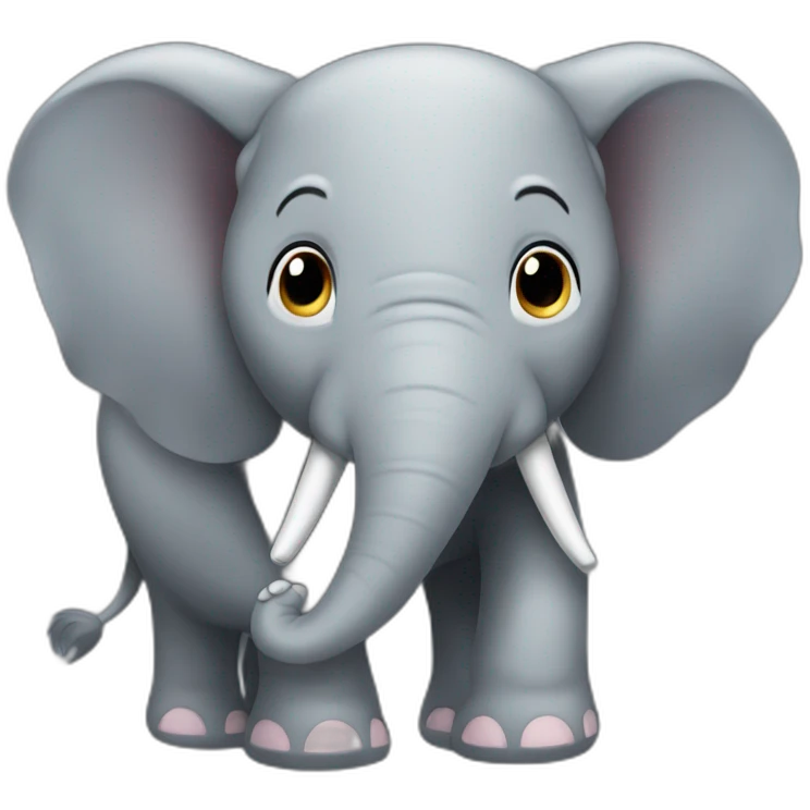 éléphant coeur emoji