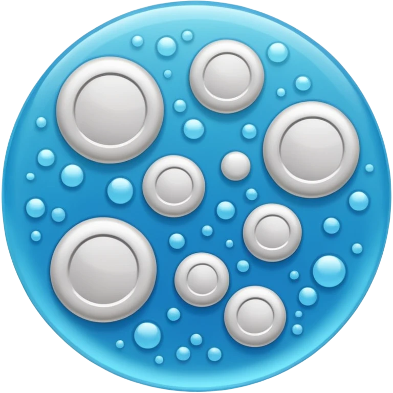 white effervescent tablet  emoji