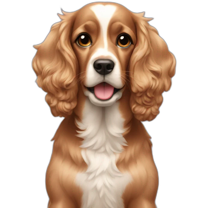 american cocker birthday emoji