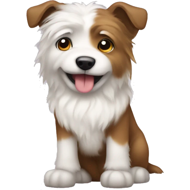 Dog wearing Uggs emoji