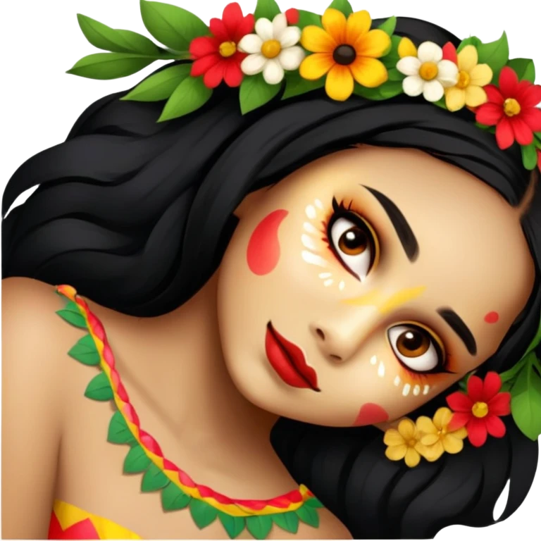 Flower-Crowned Dancer emoji