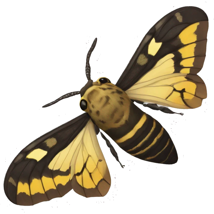 death’s head hawkmoth emoji