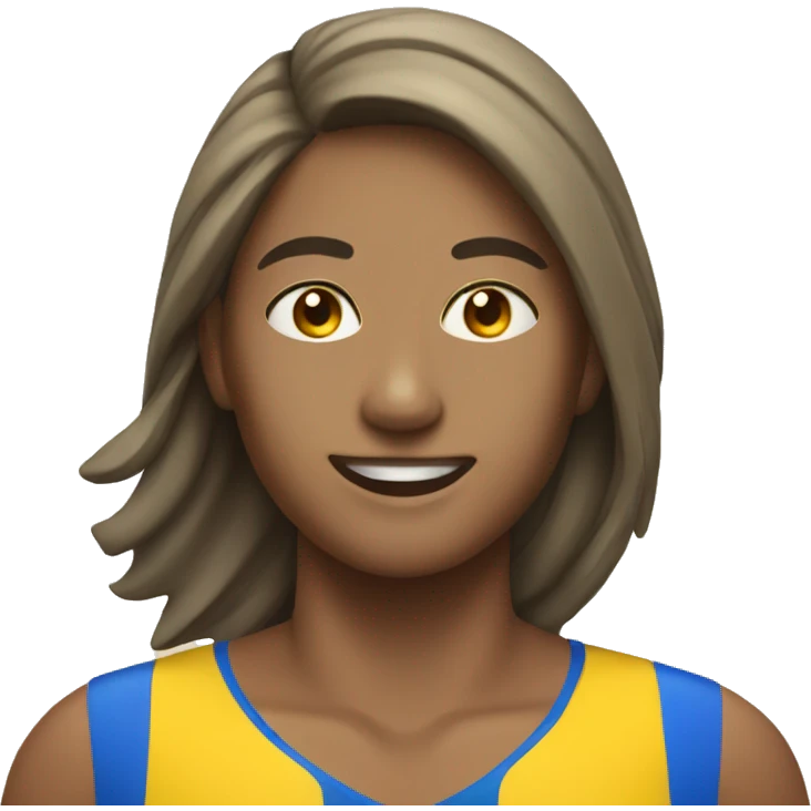 Beach volleyball player emoji