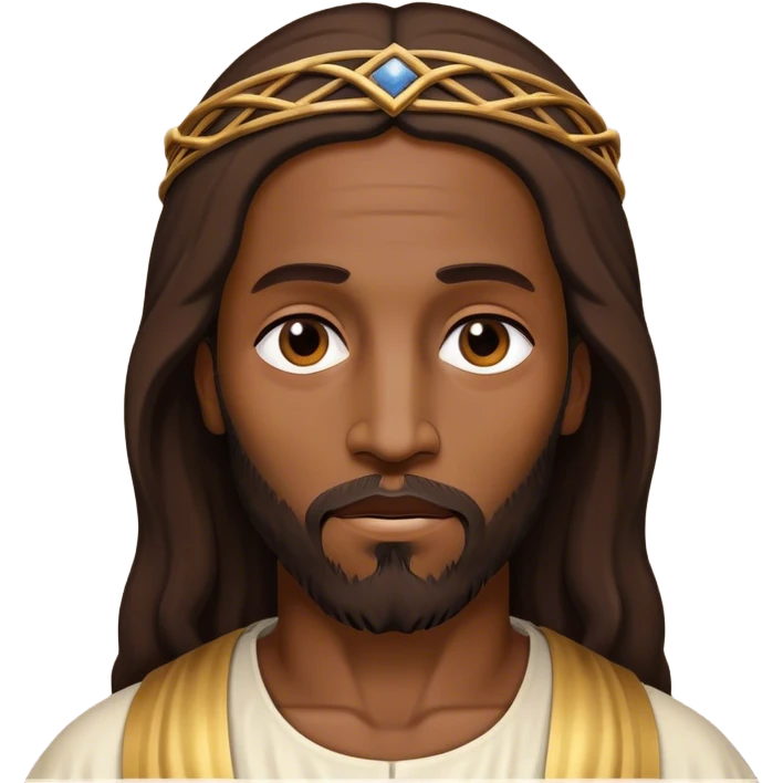 Black. Jesus emoji