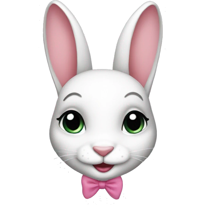 Coquette bunny emoji
