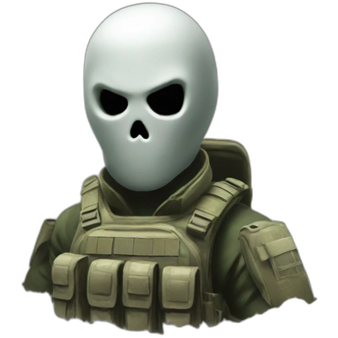 Ghost mw2 emoji
