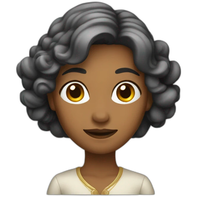femme châtain 40 ans emoji
